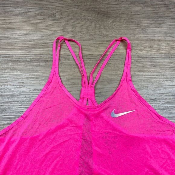 Nike Tank Top Womens Small Pink Gym Active Training Lightweight - Picture 2 of 8